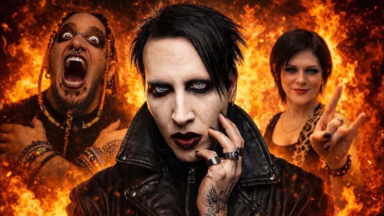 Marilyn Manson, Coal Chamber & Kittie Inspired AI Mix Nu Metal Icons (Vol 14) смотреть онлайн