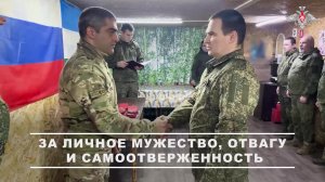 Военнослужащим мотострелкового полка «Башкортостан» вручили государственные и  ведомственные награды