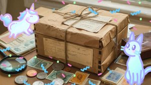 Обзор Посылки от Антона-Коллекционера.