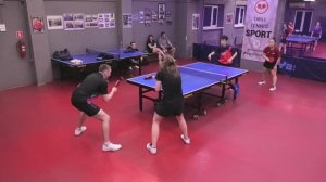 II ф. Дылыков/Ноговицына (1368) -  Виноградов/Шарый (1082) 08.02 Парный МИКСТ настольный теннис