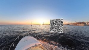 Прогулка на катере в закат