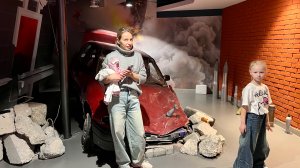 Очень крутая экскурсия в МЧС с эвакуацией и перевертышем в машине г Минск