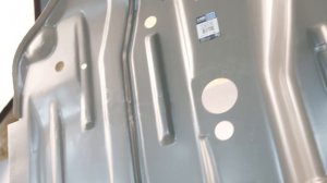 Панель пола передняя (катафорезный грунт) ВАЗ-2110 АвтоВАЗ Код: 3323