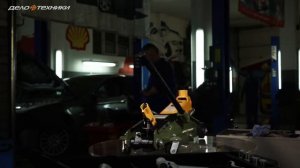 Подкатной домкрат Дело Техники 3 тонны, 150-530мм 904334