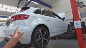 Мой Audi RS3 мощностью 520 л.с. получил регулируемую подвеску MSS!