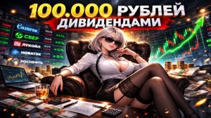 Сколько нужно вложить, чтобы получать 100 тысяч в месяц дивидендами?