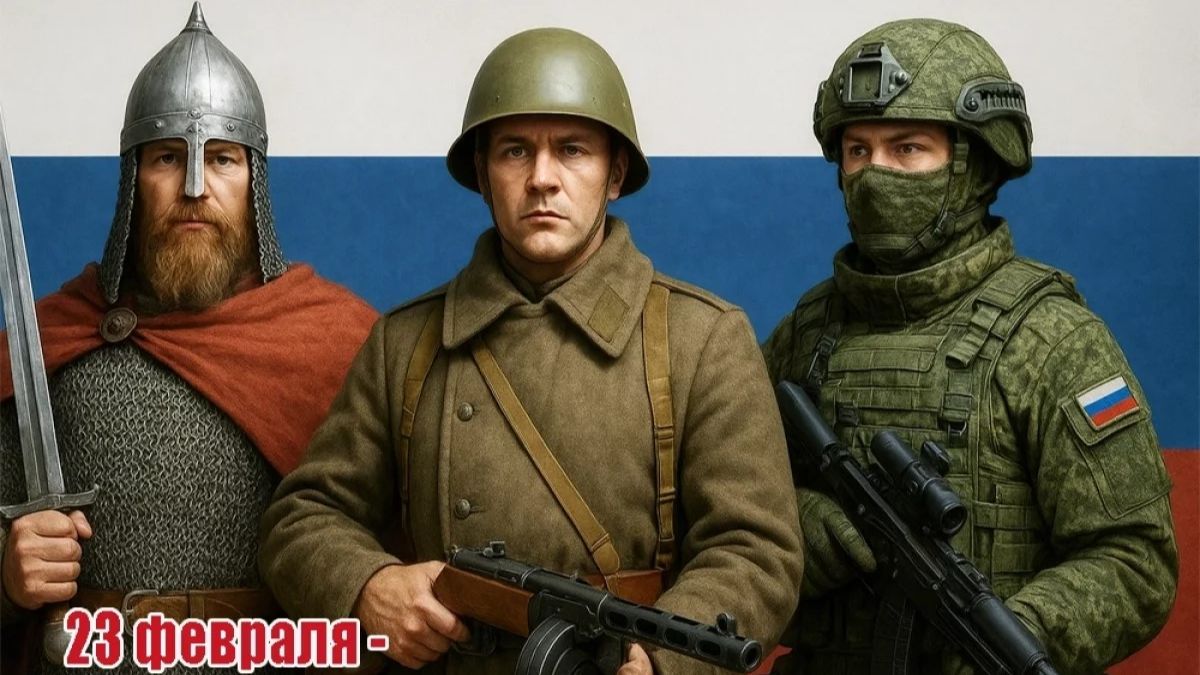 С днем защитника Отечества!