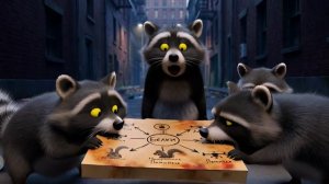 Енот-конспиролог 🦝🌐👽