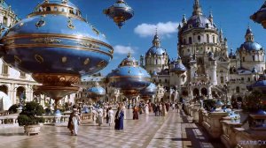 Викторианский стимпанк Город