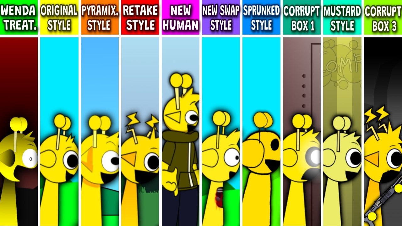 INCREDIBOX SPRUNKI: ЛЕЧЕНИЕ ВЕНДЫ ⚔️ PYRAMIX RETAKE HUMAN SWAP SPRUNKED MUSTARD CORRUPTBOX 3! 💊🌀🔥 смотреть онлайн