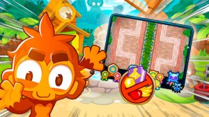 Режим "Чемпанзе" на карте ПАРАД ВЕЧЕРИНОК! | Bloons TD 6 | Прохождение сложной карты!