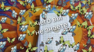 чего вы не знаете