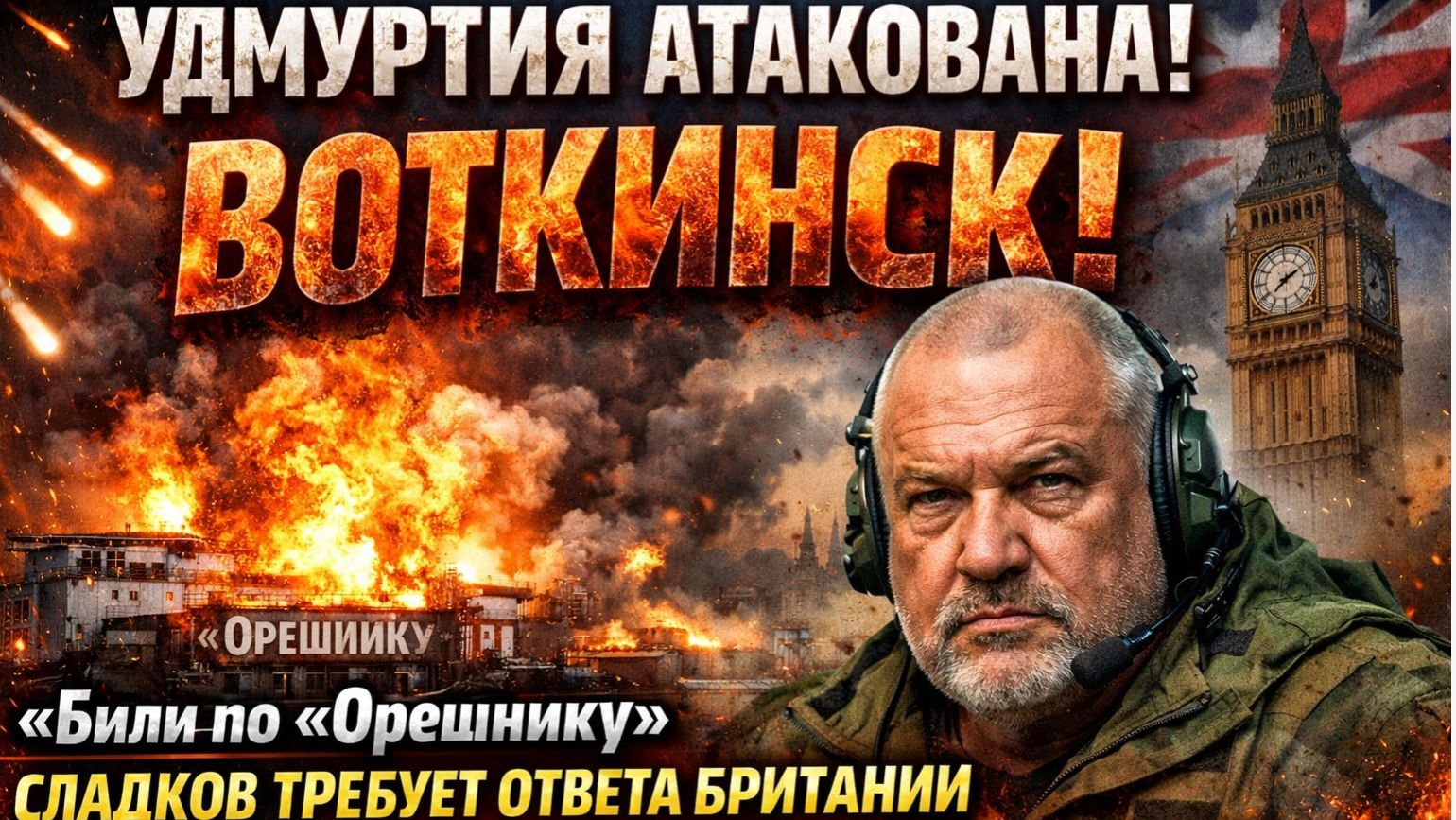 СРОЧНО! «Сердце «Орешника» Воткинский ракётный завод АТАКОВАЛИ ракетами Фламинго.. Что Произошло смотреть онлайн