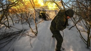 Артиллерийский огонь накрыл блиндажи ВСУ. Лучшее видео из зоны СВО