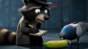 Детектив расследует преступление века: кто оставил зелёный банан? 😆