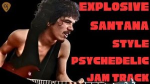 Explosive Latin Rock Jam Track - LIVE RECORDING ｜ Guitar Backing Track (G Minor)