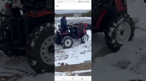 Минитрактор с куном