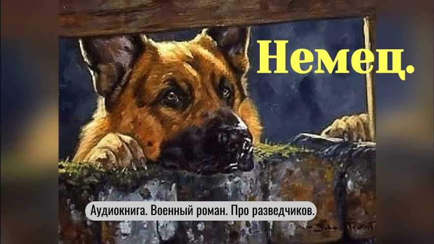 Аудиокнига Немец Военный роман. Про разведчиков.