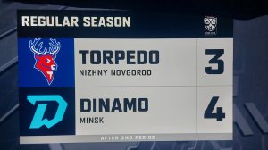 Обзор матча Фонбет КХЛ Торпедо - Динамо ( минск )