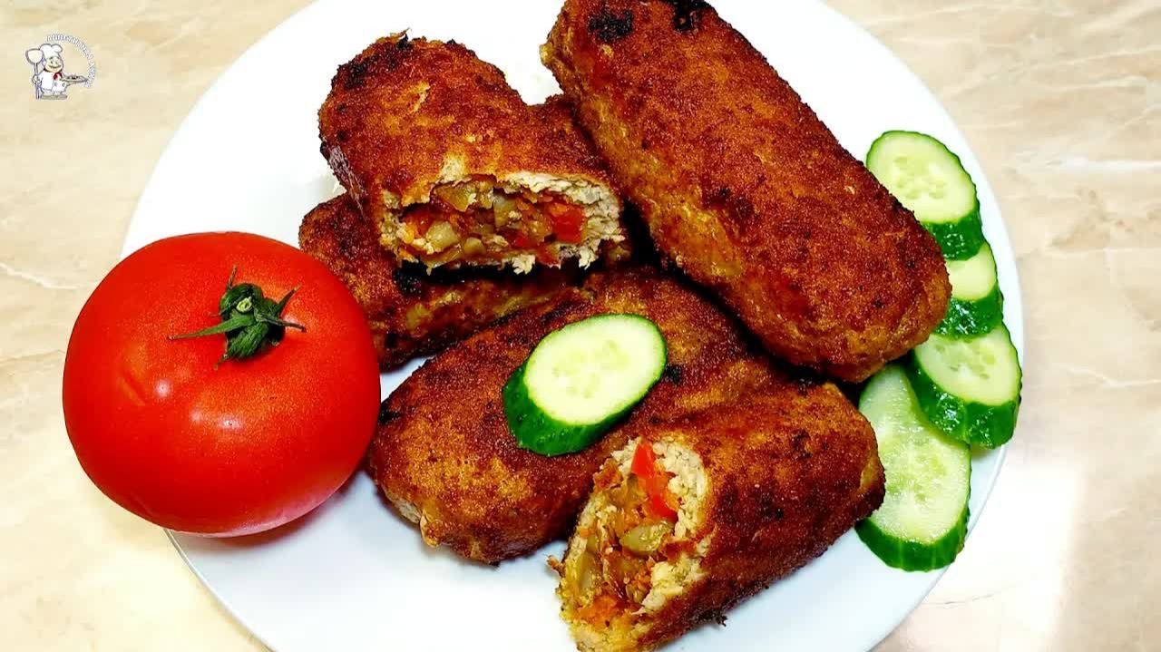 Необычные и Очень вкусные Котлеты которые Готовила Бабушка, Мама и Я приготовил!! смотреть онлайн
