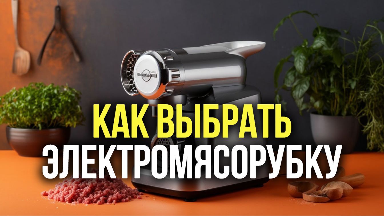 Стоит ли покупать электромясорубку? 5 главных критериев выбора.