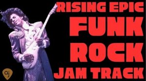 Epic Funk Rock Backing Track for Guitar (A Dorian)