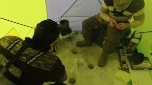 Вазузское водохранилище, выезд на белую рыбку: плотва, подлещик! ~21 насосная станция~ 21.02.2026