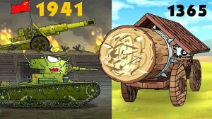 СТЕНОБИТНОЕ орудие против Советских танков! @Gerand