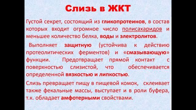 Пищеварение. Дьяконова И.Н.