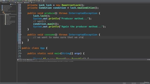 13. Producer consumer with locks смотреть онлайн