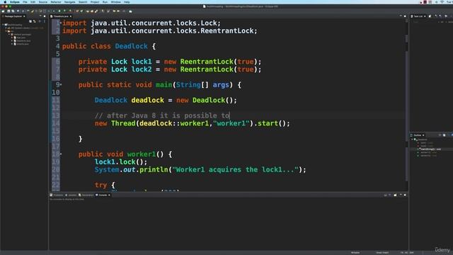 2. Deadlock example смотреть онлайн