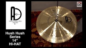 AGEAN Cymbals Hush Hush, HI-HAT 14