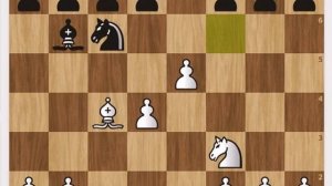 Как хитро выиграть пешками в начале партии, шахматная ловушка