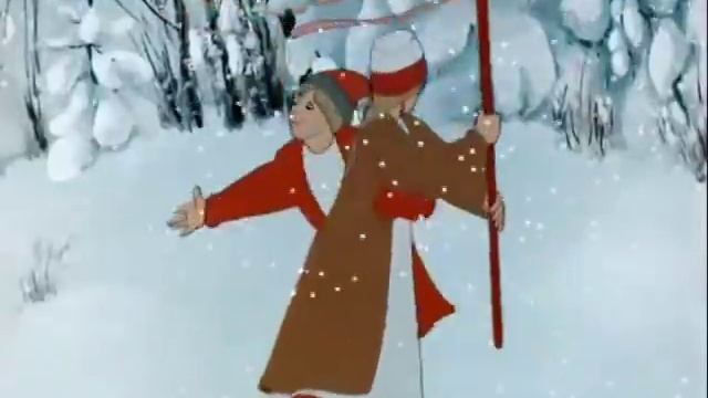 Фрагмент из мультфильма "Снегурочка"