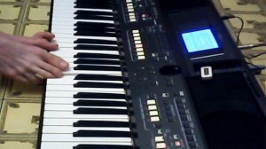 Сектор Газа - Пора домой (yamaha psr-s670) (cover)