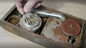 Реставрация старого патефона.