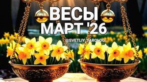 ♎️ ВЕСЫ. МАРТ 2026 год 🔮