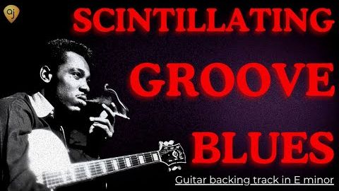 Scintillating Soul Blues Groove Jam Track ｜ Guitar Backing Track (E Minor)