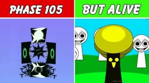 sprunki phase 105 (оригинал) но они выжили