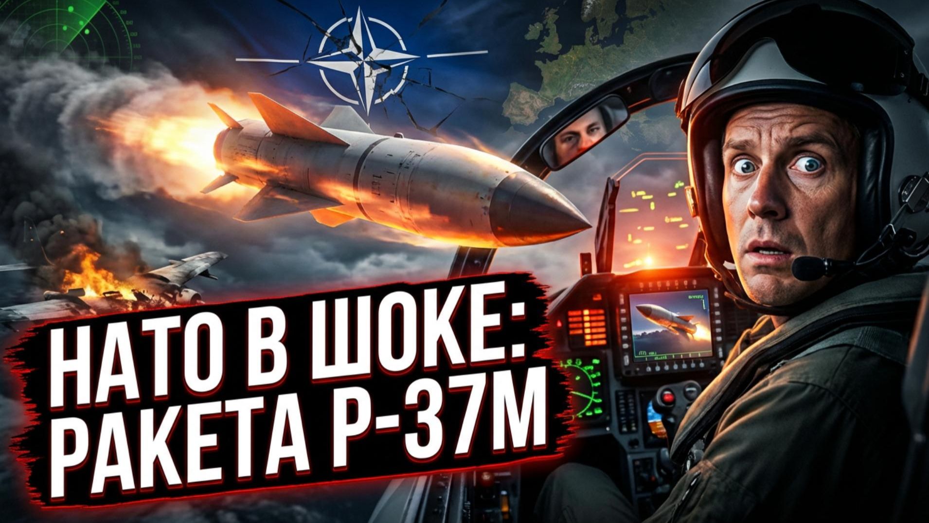 ☄️ «Воздушный апокалипсис»: Ракета Р-37М заставила НАТО срочно менять планы смотреть онлайн