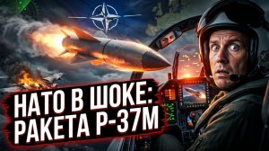 ☄️ «Воздушный апокалипсис»: Ракета Р-37М заставила НАТО срочно менять планы