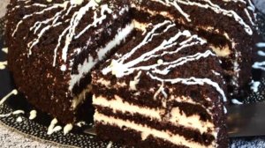 🍫 ТОРТ «ЧЕРНЫЙ ПРИНЦ»: нежный, влажный, тает во рту ⚡ БЫСТРЫЙ рецепт для вкусных посиделок 😋☕️