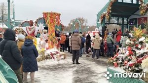Зима в Москве/масленичные гуляния в Коломенском/22.02.2026