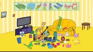 Три Кота Домашнее Телевидение | Игра Для Детей | Три Кота Мультфильм