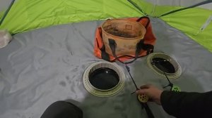 НОЧНАЯ РЫБАЛКА В КОМФОРТЕ, ПОДО ЛЬДОМ КИПИТ ЖИЗНЬ! Зимняя рыбалка 2026.