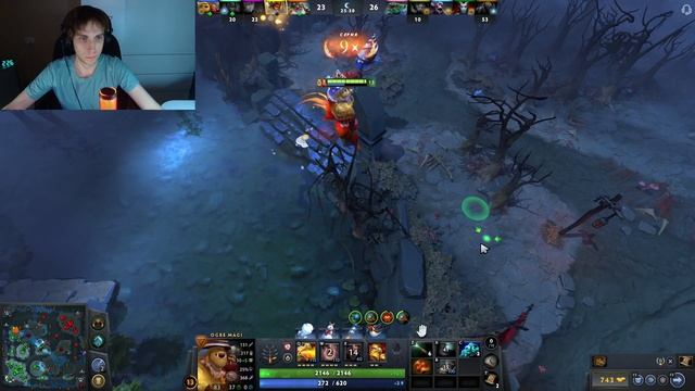 Игровой СТРИМ в Dota 2 на Огре🔥