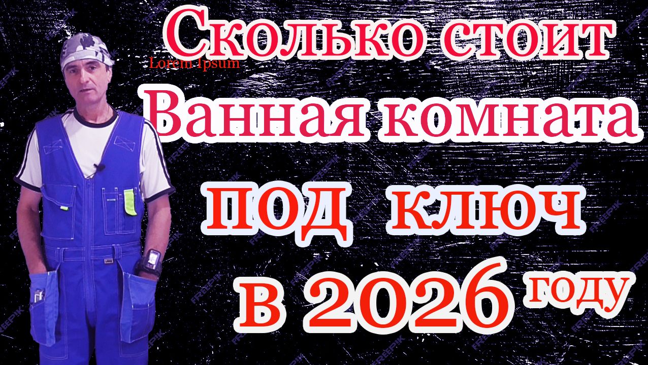 Сколько стоит ремонт ванной комнаты под ключ в 2026 году