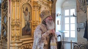 Проповедь митрополита Иоанна в Неделю сыропустную в храме Рождества Пресвятой Богородицы с.Семеновка