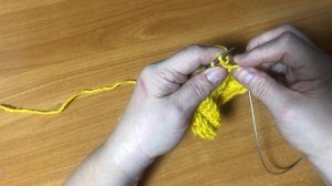 Пышная резиночка или как самостоятельный узор спицами для вас