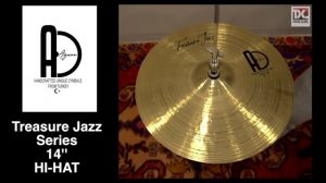 AGEAN Cymbals Treasure Jazz, HI-HAT 14